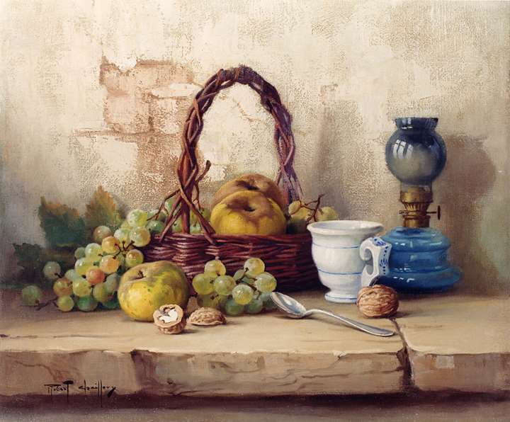 Still Life with Basket of Fruit